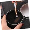 PLAFOPE 3pcs Round Makeup Brush Cleaner Bowl Professional Case for Dry Cleaning Makeup Brush Dryer view 2