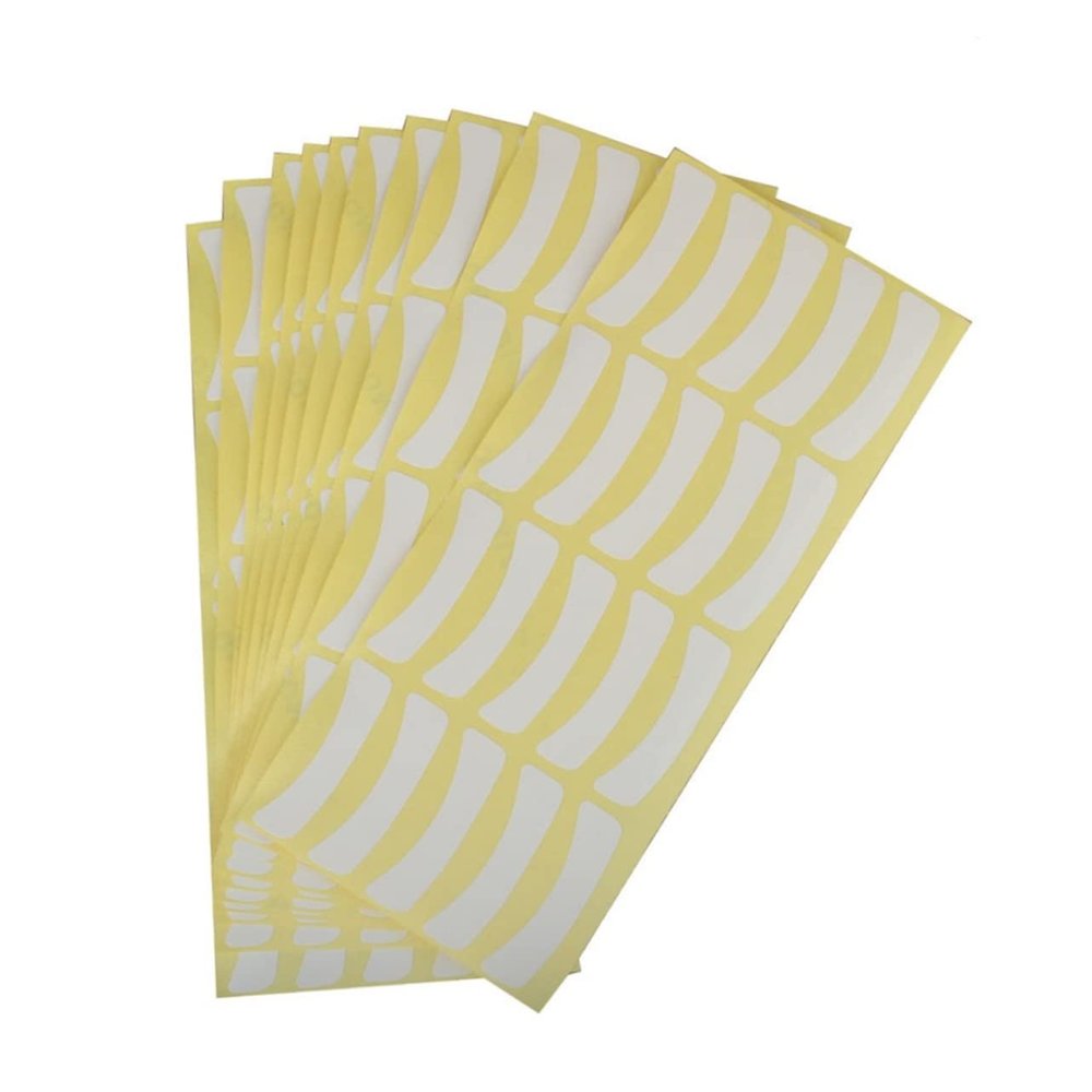 VINTORKY Beginner-Friendly Eyelash Extension Supplies: 100pcs Paper Eye Pads for Masking
