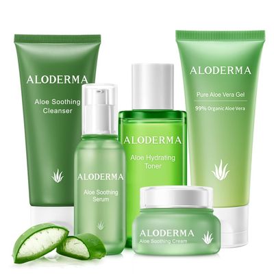 Aloderma Signature Aloe Soothing Set 5-Piece Set