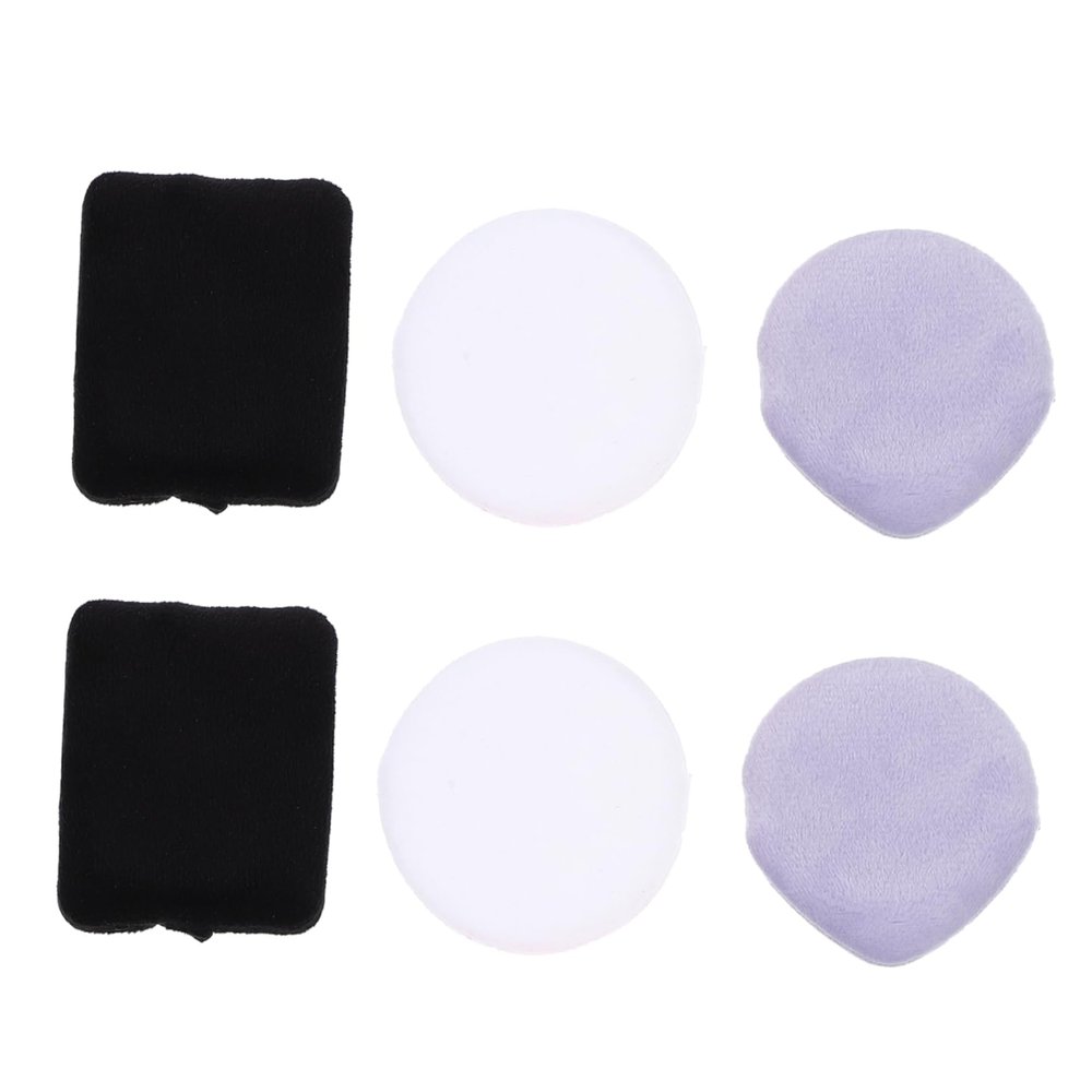 TOVINANNA 6pcs Makeup for Powder Foundation Beauty Sponges Makeup Accessories Portable Foundation Blender