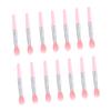Mikinona Creative Silicone Lipstick Brush Mini Applicator for Women Travel-friendly Easy Precision Makeup Tool for Lips and Eyeshadow Red Pink Handles view 1