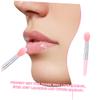 Mikinona Creative Silicone Lipstick Brush Mini Applicator for Women Travel-friendly Easy Precision Makeup Tool for Lips and Eyeshadow Red Pink Handles view 4