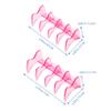 HONMEET 30pcs Perm Bar Heat Insulation Clips for Hair Loop Styling Tool Perm Rods for Hair Heat view 4