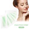 Hair Remover Wax Kit - Face Waxing Tapes, 24Pcs Facial Waxing Pads | Face Hair Removal Patches, Face Mustache Upper Lip Waxing Papers for Girls Women Ladies Home Mustache Cheek Chin 10 x 5cm view 4