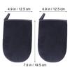 OHPHCALL 2pcs Self Tanning Mitt Applicator Black Tanning Gloves for Even Application of Comfortable Reusable and Easy to Use for Natural Looking view 2