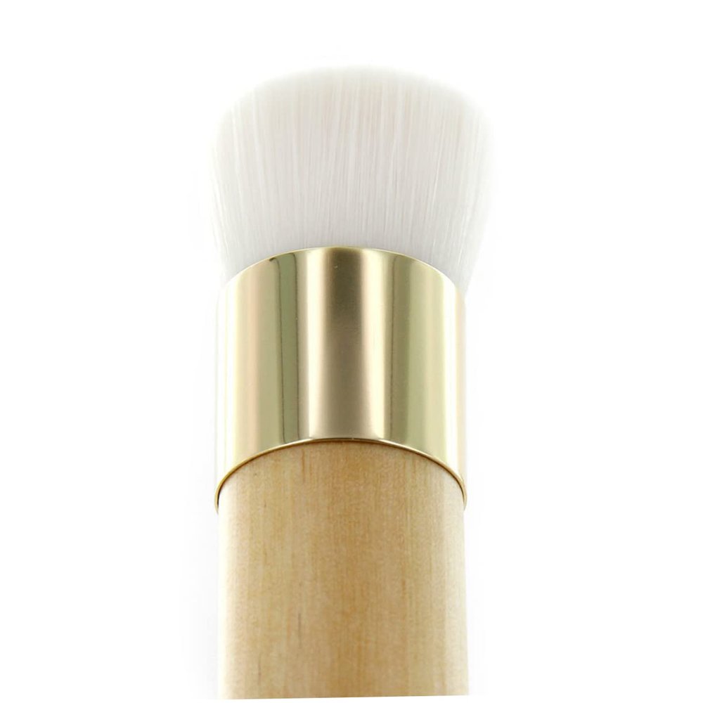 BIUDECO Luxury Facial Cleansing Brush Blackhead Removal Face Scrub Long Wooden Handle