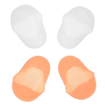OHPHCALL 2pairs Elastic Stretch Socks for Men Moisturizing Toeless Spa Socks Ankle Compression for Foot Care