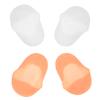 OHPHCALL 2pairs Elastic Stretch Socks for Men Moisturizing Toeless Spa Socks Ankle Compression for Foot Care view 1