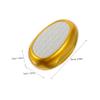 OHPHCALL 1pc Nano Glass Foot Exfoliator for Remover Dead Skin Trimmer Tool Portable Foot Care Tool Gold Pedicure Tool Devices view 2