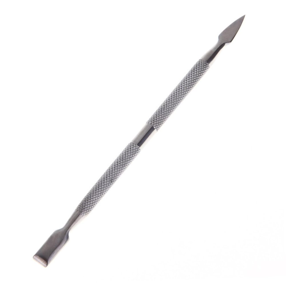 BIUDECO Nail Art Cuticle Pusher Tool Stainless Steel Pusher Cuticle Trimmer Set