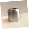 BIUDECO Zinc Alloy Shaving Razor Stand for Men Travel Razor Holder Stand Base Mini Silver view 3