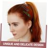 BIUDECO 50pcs Glitter Metal Snap Hair Clips Mixed Colors for Women Girls Stylish Barrettes for All Hair Types Accessories view 3