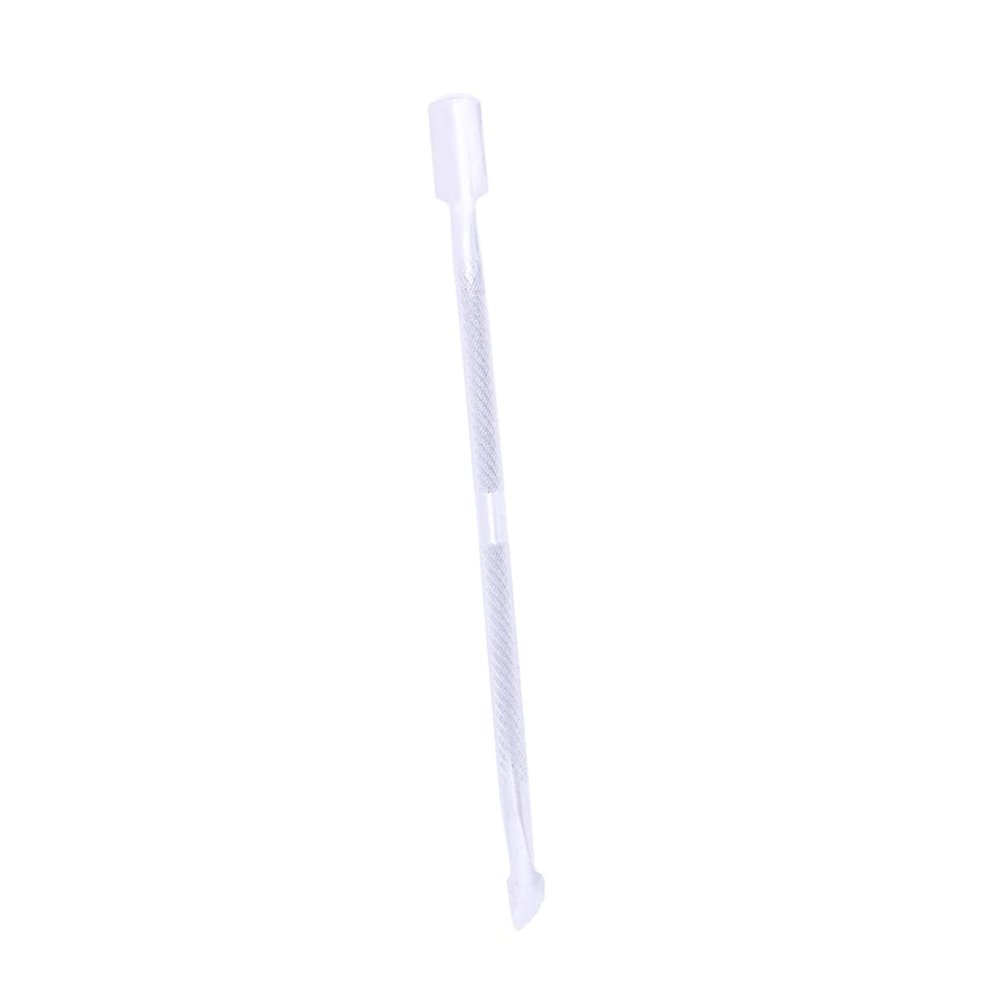 BIUDECO 3pcs Stainless Steel Nail Cuticle Tool Kit Dual-end Pusher for Cuticle Care Manicure Pedicure Professional Nail Cleaning Shaping
