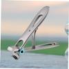 BIUDECO 3pcs Stainless Steel Nail Clippers Set for Nail Art Manicure Pedicure File Fork Kit Travel Grooming Tools view 4