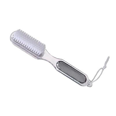 BIUDECO 4pcs Multi-Functional Foot Coarse and Fine Rasp for Dead Skin Removal Ergonomic Pedicure Brush for Home Use Easy to Clean and Replace Sandpapers