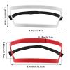 2 Pack Neckline Shaving Template, Men Shaving Template, Edge Up Your Straight Neck Hairline, Neck Hair Template Precise Position, Hairline Shaping Hair Trimming DIY Hands Hair Cutting Tools view 2