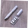 Baluue Men's Razor Double Edge Safety Razor for Men Pattern 1 for Clean Great for Barbershop view 3