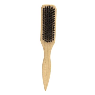 Baluue Men's Beard Brush Double Sided Hair Follicle Brush for Grooming Styling Wooden Handle for Father's Day