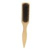 Baluue Men's Beard Brush Double Sided Hair Follicle Brush for Grooming Styling Wooden Handle for Father's Day view 1