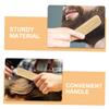 Baluue Men's Beard Brush Double Sided Hair Follicle Brush for Grooming Styling Wooden Handle for Father's Day view 3