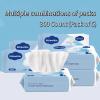 Disposable Face Towels - 300 Count | Extra Thick & Soft | Double-Sided Textured Wipes for Sensitive Skin, Makeup Removal, Travel & Daily Cleansing view 2