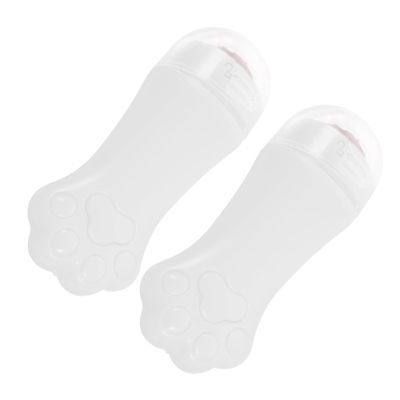 Baluue 2pcs Face Massage Rollers Portable Skin Care Tool for Skin Types Gentle Facial Massaging Tools for Home and Travel Use Cute and Self-