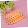 Baluue Stainless Steel Eyebrow Trimmers 30pcs Portable Facial Razors Makeup Tool Compact for Travel view 4