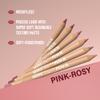 Beauty Glazed 6pcs Nude Brown Lip Liner Makeup Set - Waterproof & Smudge-Proof Matte Pencil, Long-Lasting & Durable, Smooth & Easy Glide, Non-Smudge, Contouring, Filling & Layering (PINK-ROSY Set) view 4