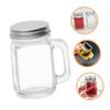16pcs Glass Storage Jar Essential Oil Perfume Small Glass Bottles for Liquids Little Bottles Handle Cup Aluminum Travel Filling/1864 view 3