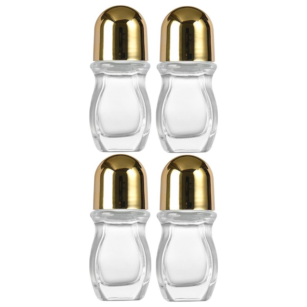 Convenient Clear Glass Bottles Convenient Containers For Liquids Essential Oil Storage Case Organized For Women