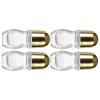 Convenient Clear Glass Bottles Convenient Containers For Liquids Essential Oil Storage Case Organized For Women view 4
