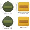 8 PACK Foundation Sponge, Korean Makeup Powder Puff Ultra Soft Sponge Puff, Makeup Cushion Puff, Cushion Puff for Foundation and Powder, for Liquid, Cream, and Powder view 2