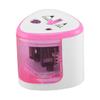 VILLFUL Electric Pencil Sharpener Dual Hole Automatic for Students Artists Portable and Easy to Clean Random Color view 1