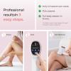 Ubroo IPL Laser Hair Removal for Women and Men, 45F Ice Cooling Laser Hair Removal Device for Face & Body, At-Home Painless Hair Remover with Long-Lasting Results, Smooth Skin Gift view 4