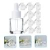 OHPHCALL 10pcs Empty Glass Bottles Dropper Essential Oil Roller Bottles for Home Store Use view 4