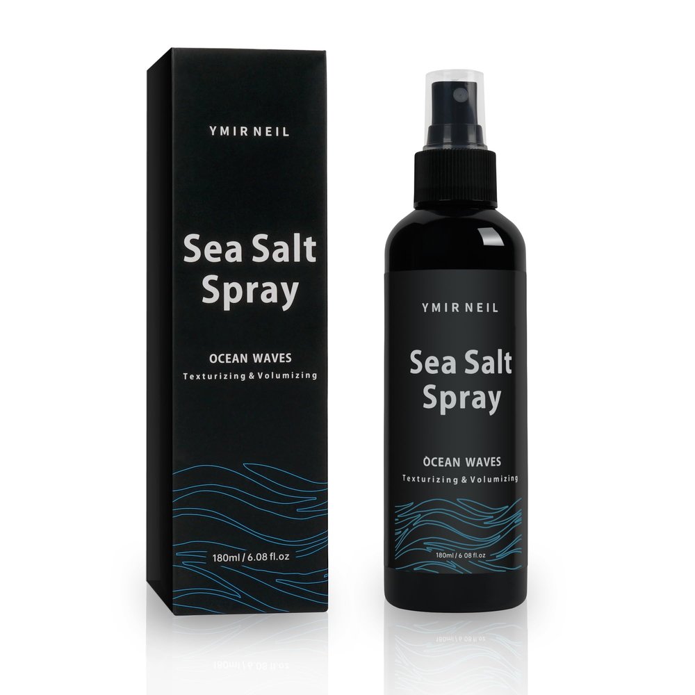 YMIR NEIL Natural sea salt spray for men,Texturizing,Volumizing,Beach Waves,fresh scent,6.0 fl oz,