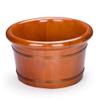 JOMRTS Wood Foot Bath Bucket Foot Tub for Soaking Feet, Wood Bucket for Pedicure, Foot Basin for Adults, Foot Soak Bucket, Foot Bath Spa Tub (A) view 1
