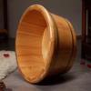JOMRTS Wood Foot Tub Bath Basin Large Foot Bath Basin,Foot Soak Bucket,Foot Tub for Soaking Feet Pedicure Foot Bath,Wood Bucket for Home view 2