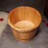 JOMRTS Wood Foot Tub Bath Basin Large Foot Bath Basin,Foot Soak Bucket,Foot Tub for Soaking Feet Pedicure Foot Bath,Wood Bucket for Home view 3