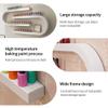 Nail Polish Wall Rack, Metal Wall Mounted Shelves, Nail Polish Holder, U-Shaped Perfume Storage Display Rack, Nail Polish Organizer Wall, Hanging Salon Beauty Nail Shop Organizer Holder(White,8-Piece view 4