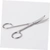 Baluue Stainless Steel Eyebrow Scissors Precision Makeup Tool for Eyebrow Trimming Portable Small Scissors for Travel Grooming Accessory Pvc Package view 2