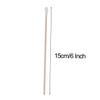 Baluue 600 Pcs Pet Cleaning Swabs Single Head Wood Stick Cotton Swabs for Ear Cleaning and Makeup Removal view 2