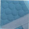 Baluue 2pcs Exfoliating Bath Towel Soft Back Scrubber Gloves for Shower Spa Daily Use Long Strip Design Blue with Random Edge Color view 2
