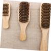 Baluue Beard Brush for Men Bristle Hair Brush Double-sided Beard Styling Maker view 3
