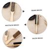 Baluue 3pcs Boar Bristle Beard Brush Set for Men Dual-sided Grooming Brushes Portable Beard Care Kit with Small Medium and Large for Easy Styling and Cleaning view 3