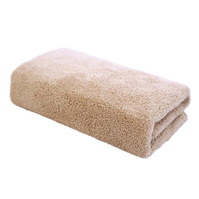 Baluue 5pcs Microfiber Makeup Remover Towels Super Absorbent Washcloths for Face Cleansing Soft Fleece for Home and Travel Use Khaki Color for All Skin Types