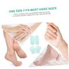 Mikinona 4pcs Moisturizing Gel Gloves and Socks Hydrating Foot Cover and Hand Care Soft Yarn Material for Overnight Use for Dry view 3