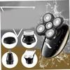 Baluue Rechargeable Washable Razor Beard Trimmer Electric Shaving Machine for Men Dual Purpose Rotary Shaver for Wet Dry Use with USB Charging view 4