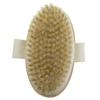 OHPHCALL Bath Exfoliating Brush Teak Shower Brush Boar Bristle Handle Bath for Body Massage Detangling view 1