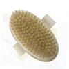 OHPHCALL Bath Exfoliating Brush Teak Shower Brush Boar Bristle Handle Bath for Body Massage Detangling view 3